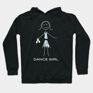 Funny Womens Dance Ballet Design Hoodie